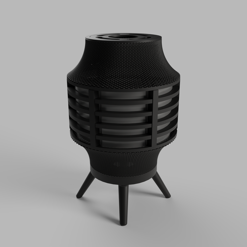 Lámpara de mesa Faro Negro — imagen 1