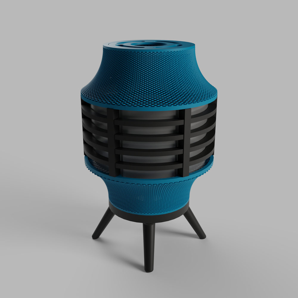 Lámpara de mesa Faro Azul — imagen 1