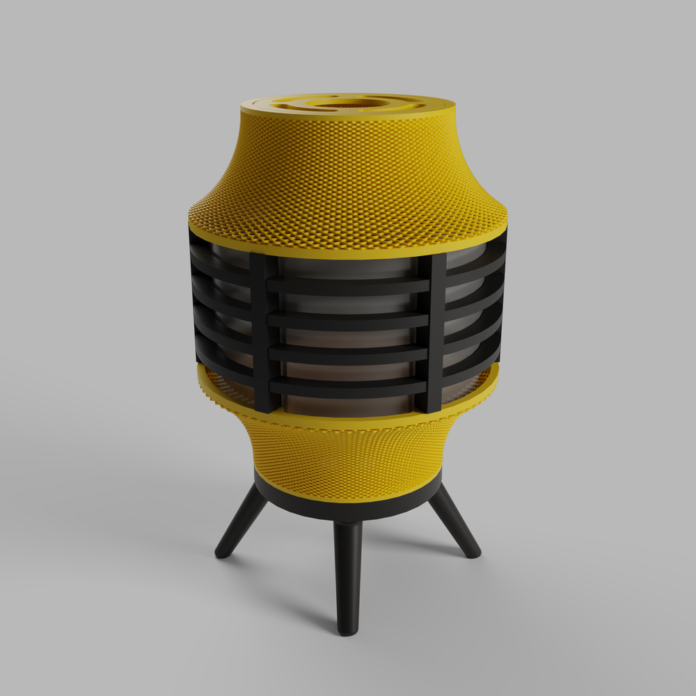 Lámpara de mesa Faro Amarillo — imagen 1